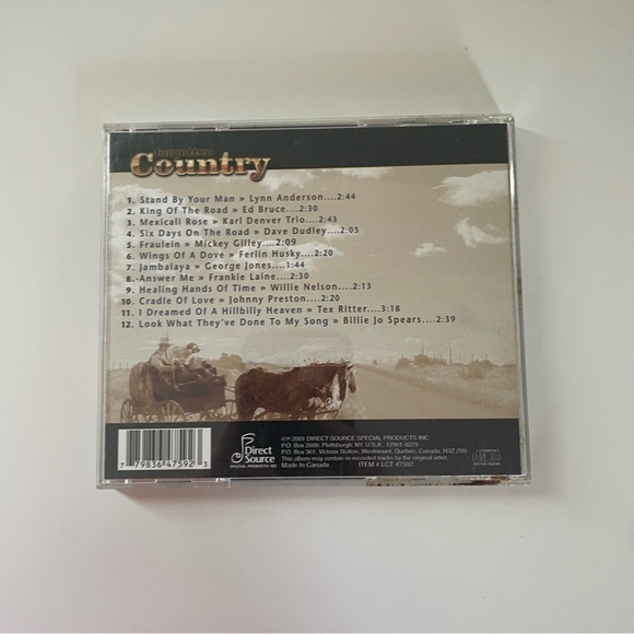 Forgotten Country Music CD - Picture 2 of 3